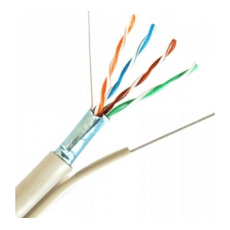 Cablu retea FTP Cat 6 cu sufa metalica, cupru masiv - PSS FTP-Cat6-Sufa