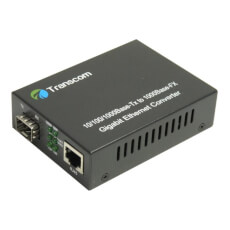 Media convertor 10/100/1000M Dual Fiber, SM 20km SC / MM 2km - PSS TS-1000N-SD-20