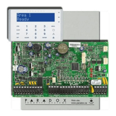 Centrala alarma EVOHD, cutie si tasatatura Touch Screen - Paradox EVOHD-K656-TOUCH-SENSE
