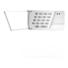 Tastatura LED pe fir, 10 zone, 1 Partitie, 1 intrare zona - Paradox K636