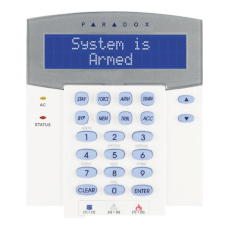 Tastatura LCD Alfanumerica, pe fir, identica K641+ plus Cititor proximitate- Paradox K641R