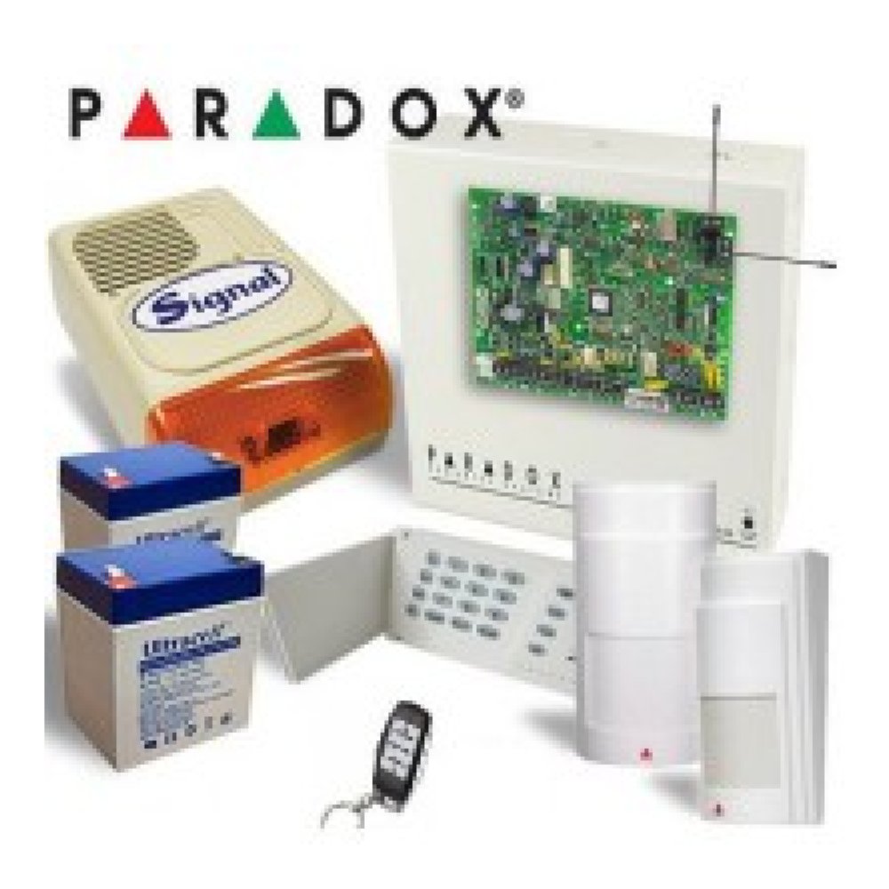 Kit alarma wireless Paradox Kit MG5050 EXT, 433MHz
