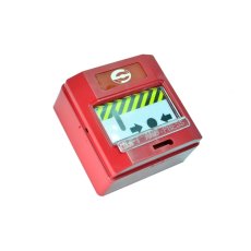 BUTON INCENDIU SWITCH CU GEAM DE PLASTIC - Paradox NB-525