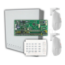 Centrala alarma SP4000, tasatatura K10 si 2 detectori 476 - Paradox SP4000-K10-2x476