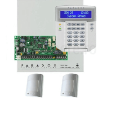 Centrala alarma SP4000, in cutie, tastatura K35 si 2 x PIR 476 - Paradox SP4000-K35-2x476