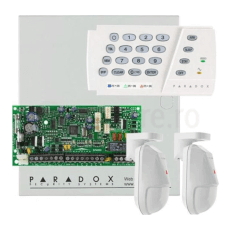 Centrala alarma SP4000, cutie,cu tastatura K636 si 2x PIR 476 - Paradox SP4000-K636-2x476