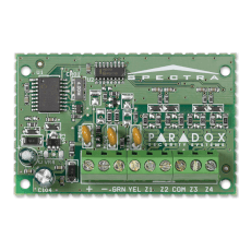 Modul de extensie 4 zone (8 cu dublare), pe fir - Paradox  ZX4