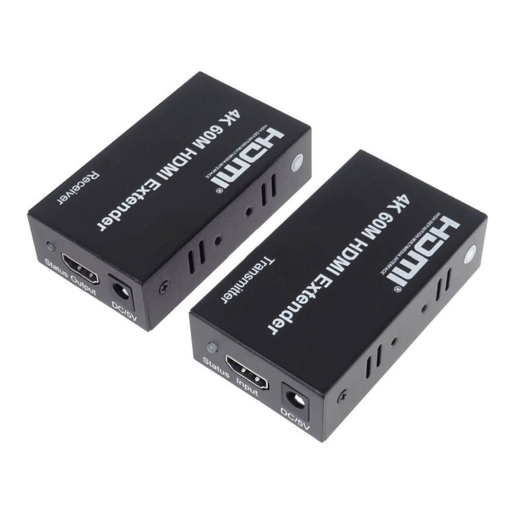 Kit Extender HDMI, V2.0, pana la 60m, prin cablu Cat5e/Cat6/Cat7, 4K@60Hz - PremiumCord Khext60-15