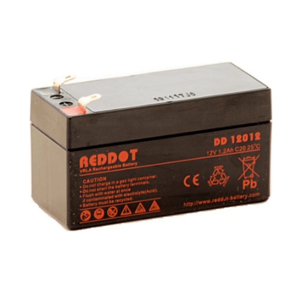 Acumulator tensiune 12V, capacitate 1.2Ah, terminal T1 - Reddot AQDD12-1.2