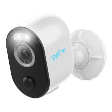 Camera IP WiFi 4 MP, LED/IR 10m, PIR, sirena, 6000mAh, Card, Mic, Detectie Om - Reolink ARGUS 3 PRO