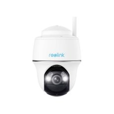 Camera supraveghere rotativa PT wireless WiFi Reolink Argus PT B430, 5 MP, pan si tilt, IR / lumina alba 10 m, microfon, difuzor, slot card, detectie persoane / vehicule / animale, acumulator 6000 mAh