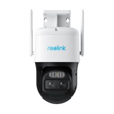 Camera supraveghere rotativa wireless IP WiFi PTZ Reolink TrackMix B770, 2K, 2.8 + 8 mm, lumina alba / IR 15 m, dual band, microfon, slot card, difuzor, acumulator 5100 mAh