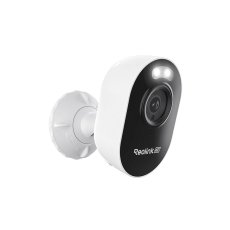 Camera supraveghere wireless IP WiFi 6 Dual Band Reolink Lumus Pro E450, 8 MP, IR 10 m, 2.8 mm, slot card, microfon si difuzor, night vision, detectie om/vehicul/animal, sirena, timelapse, Bluetooth