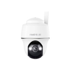 Camera supraveghere wireless rotativa GSM 4G LTE PT Reolink Go PT Ultra G440, 8 MP, IR/lumina alba 10 m, PIR 10 m, acumulator 6000 mAh, alarma personalizabila, microfon si difuzor, slot card, detectie