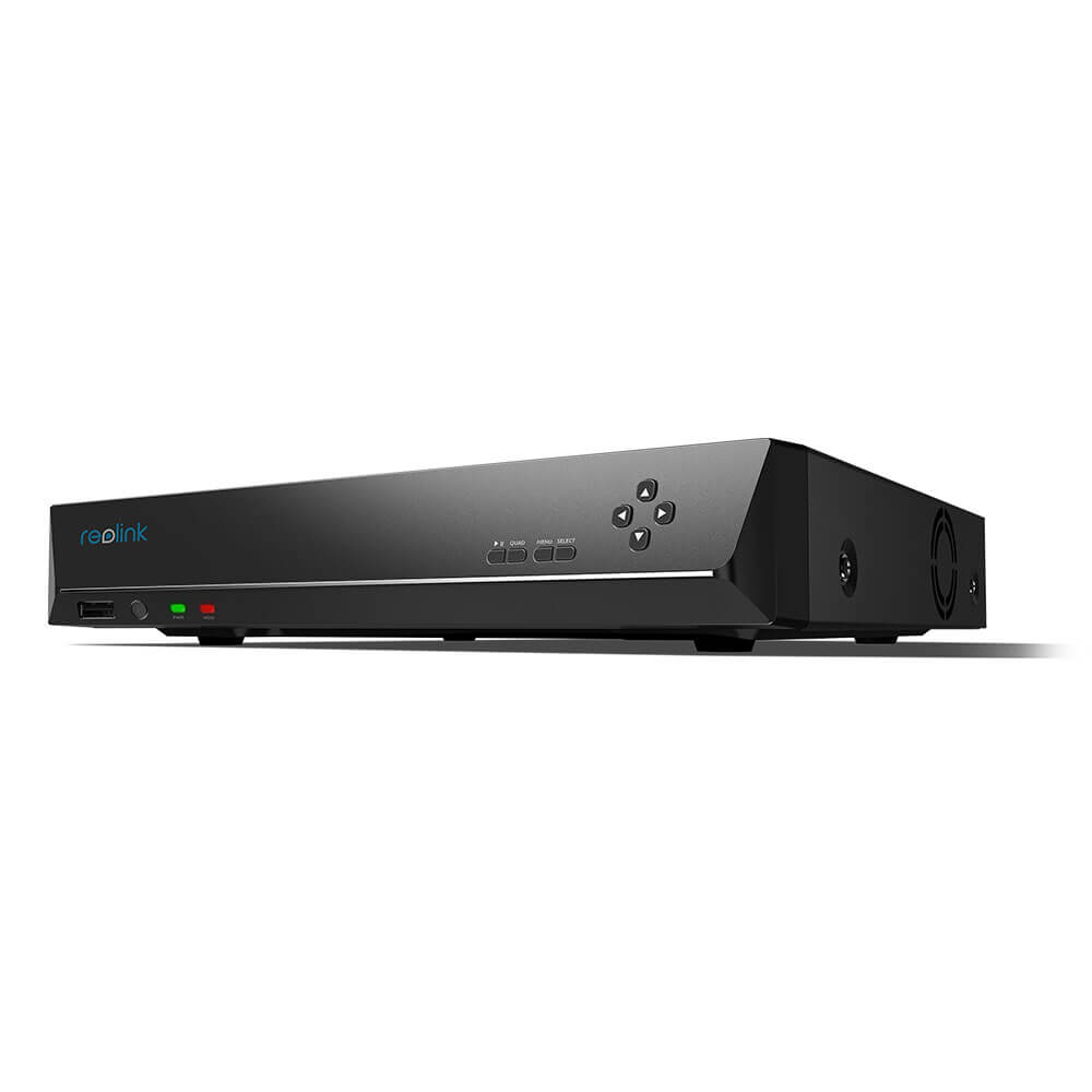 NVR 8 canale PoE, 4K, 1xHDD până la 6TB, HDMI/VGA, e-SATA, aplicație mobilă - Reolink RLN8-410-NHD