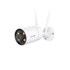 Camera supravehgere IP wireless Reolink ColorX W320X, 2K, 4 mm, WiFi, detectie persoane / vehicule / animale, lumina alba, microfon si difuzor, slot card