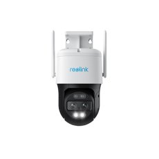 Camera supraveghere rotativa IP WiFi Speed Dome PTZ Reolink TrackMix W760, 4K, 2.8 + 8 mm, lumina alba / IR 15 m, dual band, slot card, microfon si difuzor, Auto Tracking