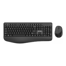Kit tastatură și mouse wireless 2,4 GHz, USB, 1200 DPI pentru supraveghere - Serioux SRXK-NK9810WR