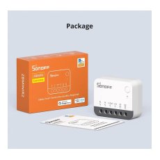 Releu smart, Zigbee 3.0, 2400W - Sonofff ZBMINIR2