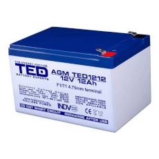 Acumulator 12V12Ah - TED Electric TED1212F1