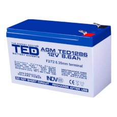 Acumulator 12V8.6Ah - TED Electric TED1286F2