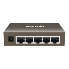  Switch 5 porturi Gigabit, argintiu, RJ45 10/100/1000Mbps - TENDA TEG1005V4