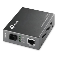 Media Convertor fibra optica, BiDi, Single-Mode 20km, SC, montabil - TP-LINK MC111CS