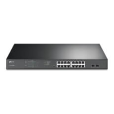 Switch 18 porturi, 16 porturi PoE+, 250 W, 2 porturi SFP gigabit, management - TP-LINK TL-SG1218MPE