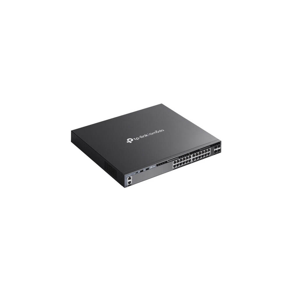 Switch 24 porturi gigabit, Management L3, POE+, 4 porturi 10G SFP+ - TP-LINK TL-SG6428XHP