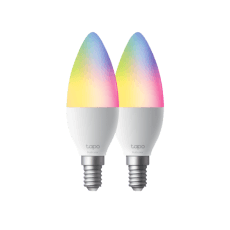 Set 2 Becuri LED Smart, multicolore, monitorizare energie - TP-Link TAPO L430C(2-PACK)