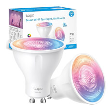 Pachet 4 Becuri LED Wi-Fi Smart, GU10, Multicolore, 350 lumeni - TP-Link TAPO L630(2-PACK)