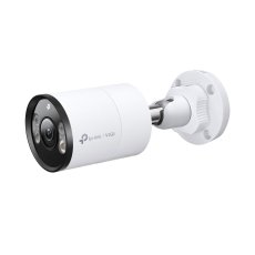 Camera supraveghere IP exterior TP-LINK Full Color VIGI C345, 4 MP, 4 mm, IR/lumina alba 30 m, microfon si difuzor, detectie si clasificare om/vehicul, slot card, vizualizare de pe telefon, PoE