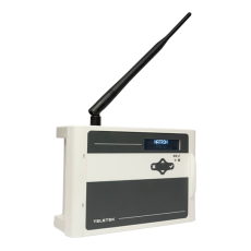Gateway wireless pentru centrale conventionale incendiu Teletek, 160 dispozitive, afisaj LCD - NatronGatewayWE-C