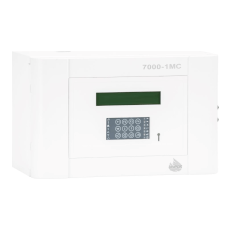 Centrala de incendiu conventional-adresabila modulara Unipos 7000-1MC, 2x 700 mA, 150 zone, 1500 m, DIN