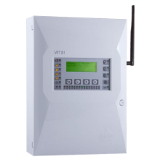 Centrala de incendiu adresabila wireless UniPOS VIT01, 15 zone, 20-32 dispozitive, 4096 evenimente