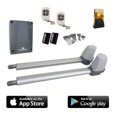 Kit smart automatizare porti batante WiFi si Bluetooth, Android / iOS - TMT Terrier 200 WiFi