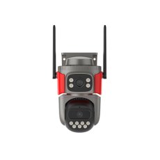 Camera supraveghere wireless IP Dome WiFi Vstarcam Dual-Lens AF621DR, 2 + 2 MP, 2 x 4 mm, IR/ lumina alba, detectie incendiu, detectie fum, microfon, difuzor, slot card