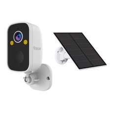Camera supraveghere wireless GSM 4G cu panou solar Vstarcam Full Color BG55, 2K, 2.8 mm, detectie miscare, night vision, 5000mAh, microfon si difuzor, slot card, PIR, IP66