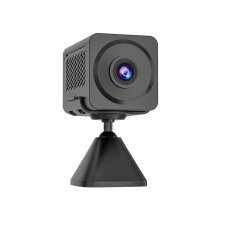 Camera supraveghere interior wireless WiFi Vstarcam Full color CB78W, 3 MP, 4 mm, night vision color, 1000 mAh, detectie umana, microfon si difuzor, slot card, control de pe telefon