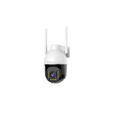 Camera supraveghere IP rotativa Speed Dome PTZ WiFi Vstarcam Full Color CS611Q-X5, 4 MP, IR/lumina alba 20 m, microfon si difuzor, slot card, vizualizare de pe telefon, 5x zoom optic