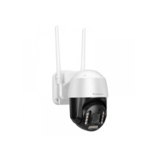 Camera supraveghere rotativa wireless IP WiFi Speed Dome Full Color PTZ VStarcam CS68Q-X5,  4 MP, IR/lumina alba 20 m, microfon si difuzor, slot card, 5x