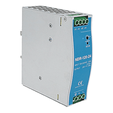 Sursa de alimentare pe sina 24 V, 120 W, 5 A - MeanWell NDR-120-24