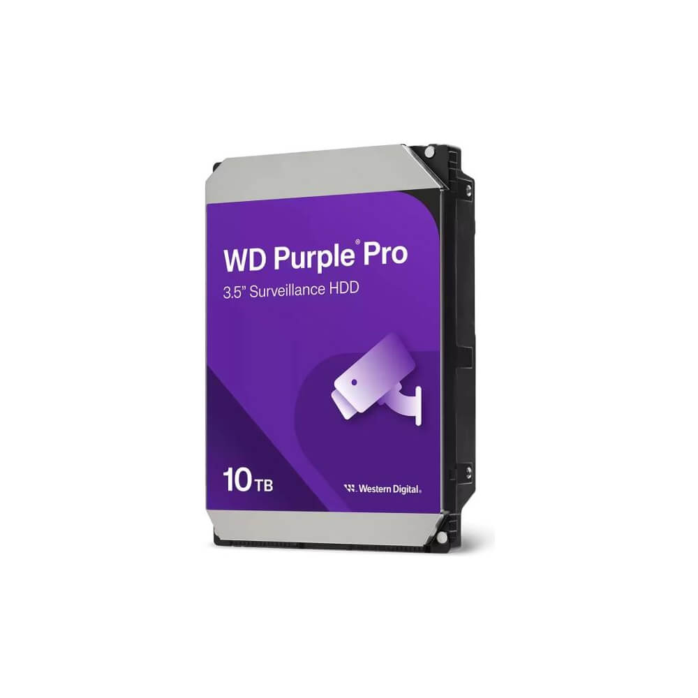 Hard disk supraveghere 10TB pentru scriere continua 24/7 in DVR/NVR - Western Digital WD102PURP
