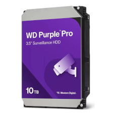 Hard disk supraveghere 10TB pentru scriere continua 24/7 in DVR/NVR - Western Digital WD102PURP