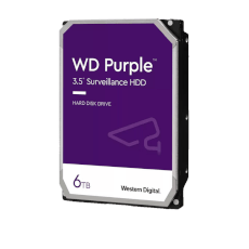 HDD supraveghere WD Purple, 6TB, SATA3, 5400RPM, 256MB, pentru DVR/NVR - Western Digital WD64PURZ