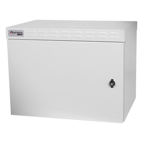 Cabinet rack metalic exterior 7U 19 inch IP55 IK10 pentru perete sau podea - ASYTECH Networking ASY-7U-6045EXIP55