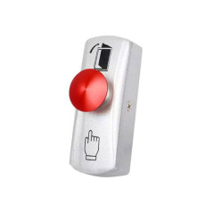 Buton cerere ieșire tip ciupercă NO/COM aliaj aluminiu anodizat - LinkPower ML-909R