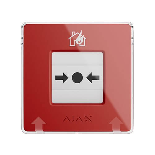Buton manual de alarmare incendiu adresabil, wireless, resetabil EN54 - Ajax MANUALCALLPOINT(R)