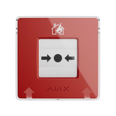 Buton manual de alarmare incendiu adresabil, wireless, resetabil EN54 - Ajax MANUALCALLPOINT(R)