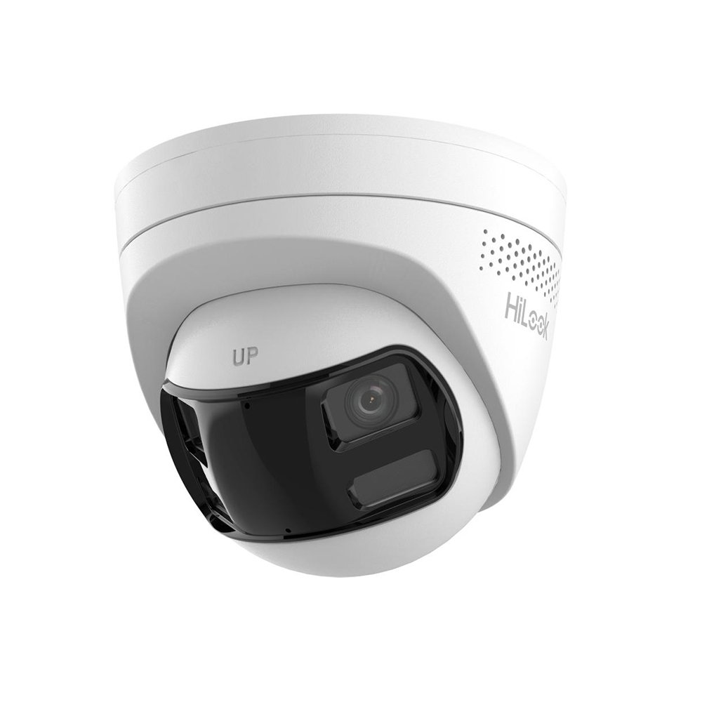 Camera IP, 8 MP, Dome, IR/LED 30 m, ROI, Card, Microfon, Difuzor, 2mm, PoE - HikVision HiLook IPC-T280HAD-LUF/SL
